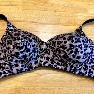 Animal print bra by comfort choice in size 40 c
